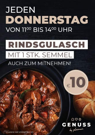 Hausgemachtes Rindsgulasch