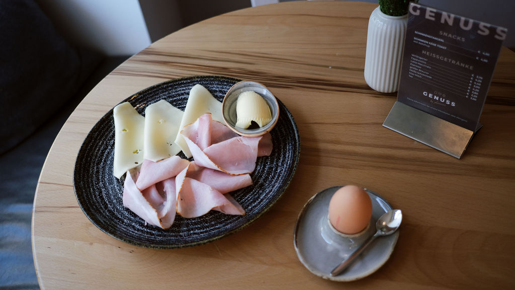 Herzhafter Schinkensnack